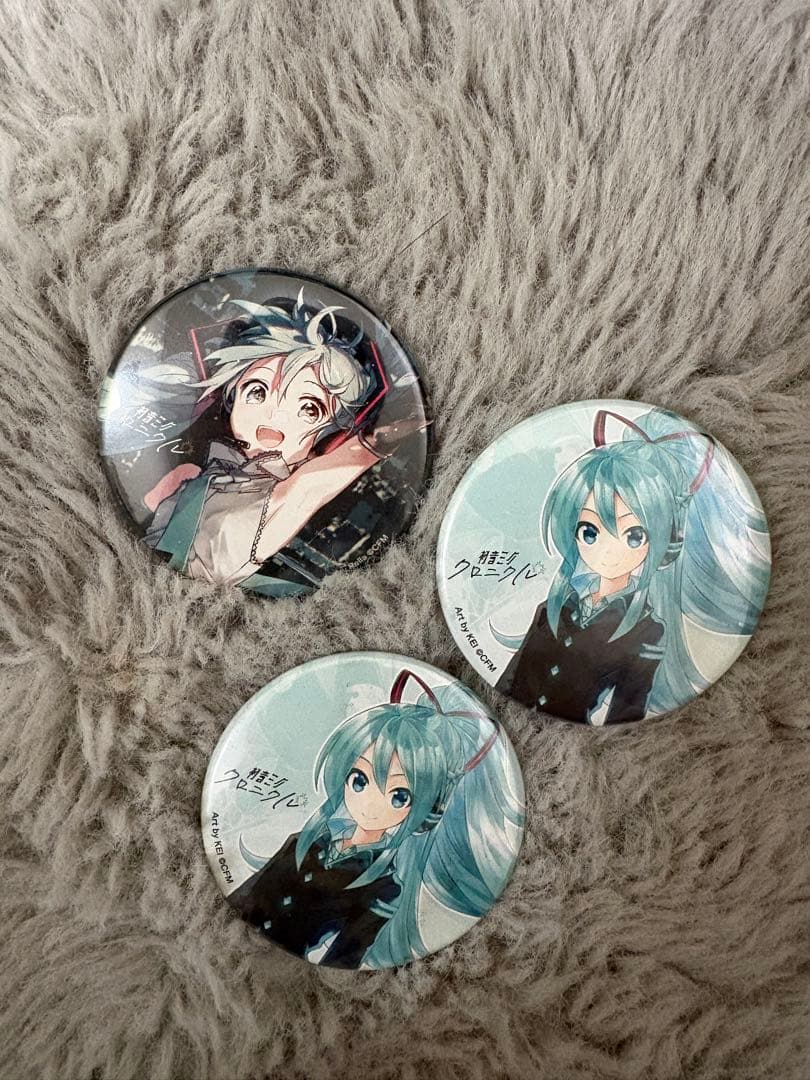 【セール】初音ミク クロニクル 缶バッジ バラ売り可