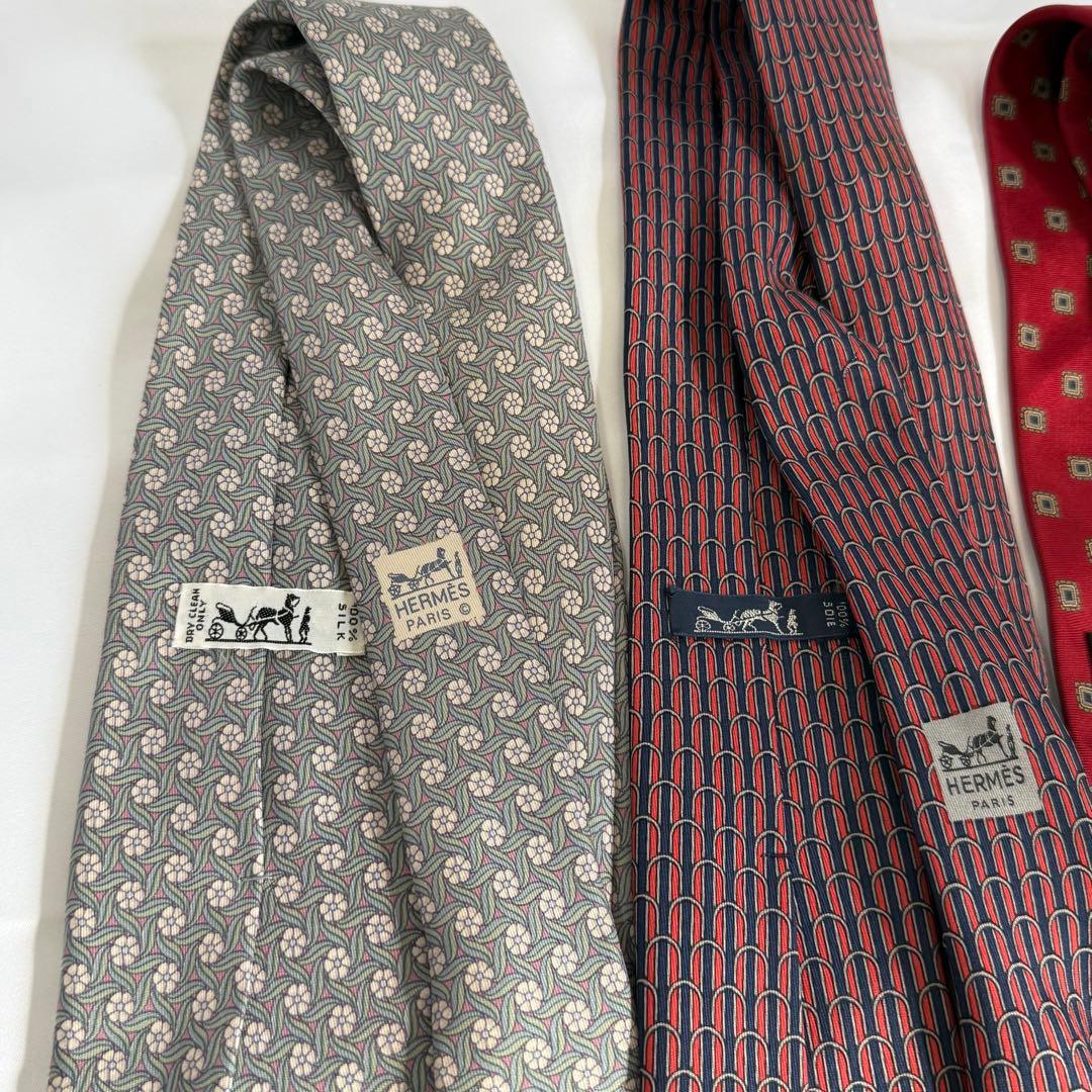ネクタイまとめ売り HERMES DIOR FENDI 8本