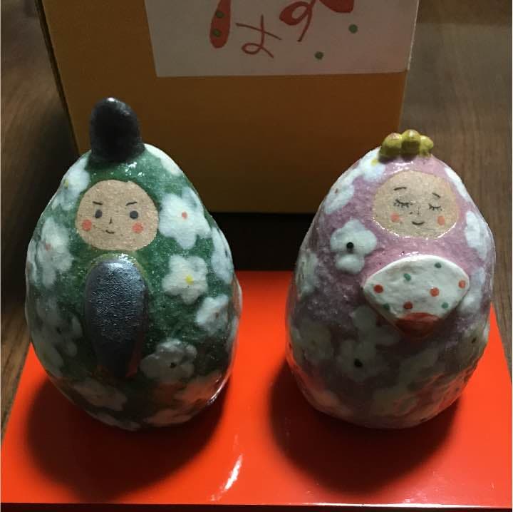 ゆずりは雛人形