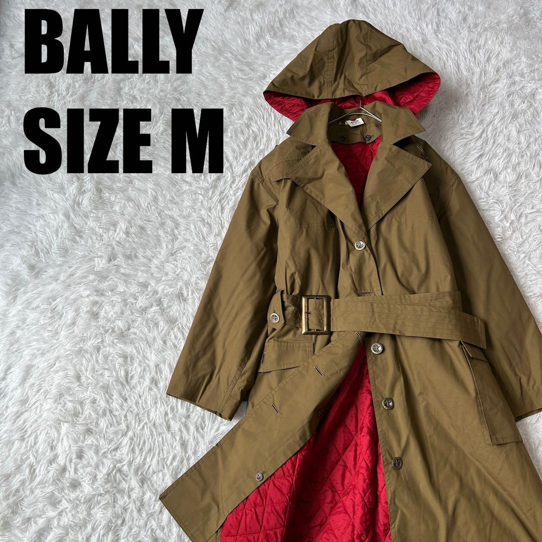 バリー フード トレンチコート ライナー付 ロングコート L〜LL相当 613