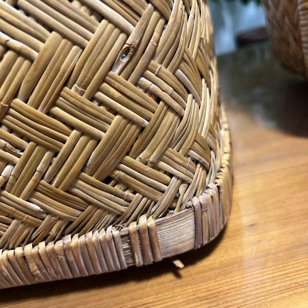 柳行李　行李　古民具　収納　昭和レトロ