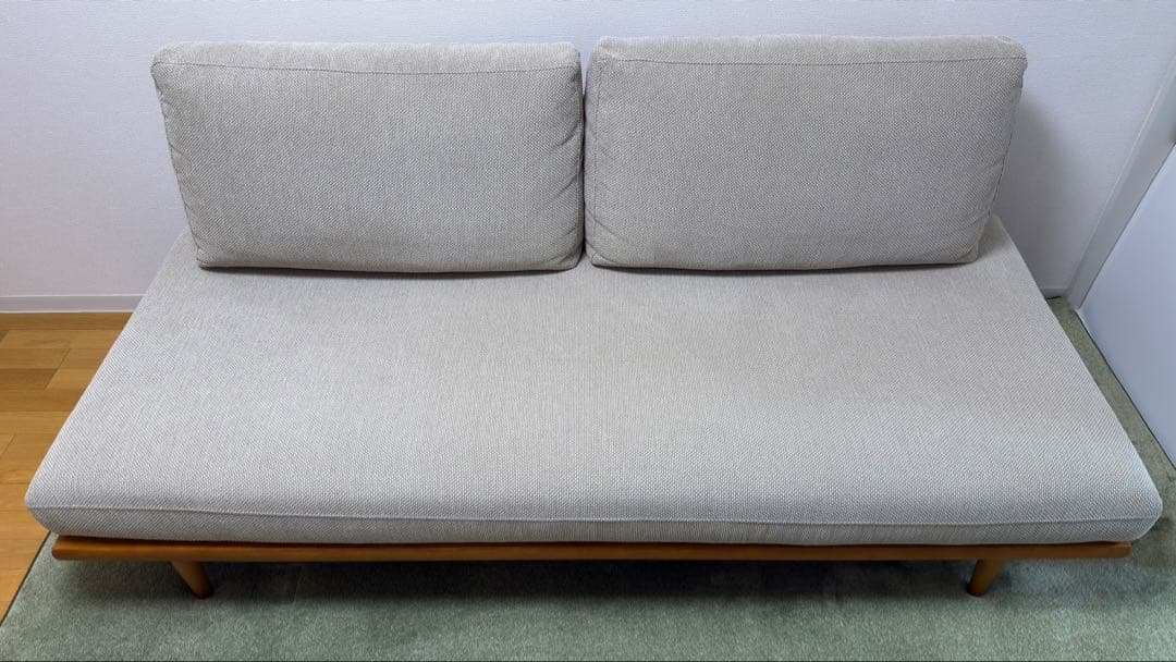 unico ZIZZI　ジッジ　カバーリングソファベッド　D870　ベージュ