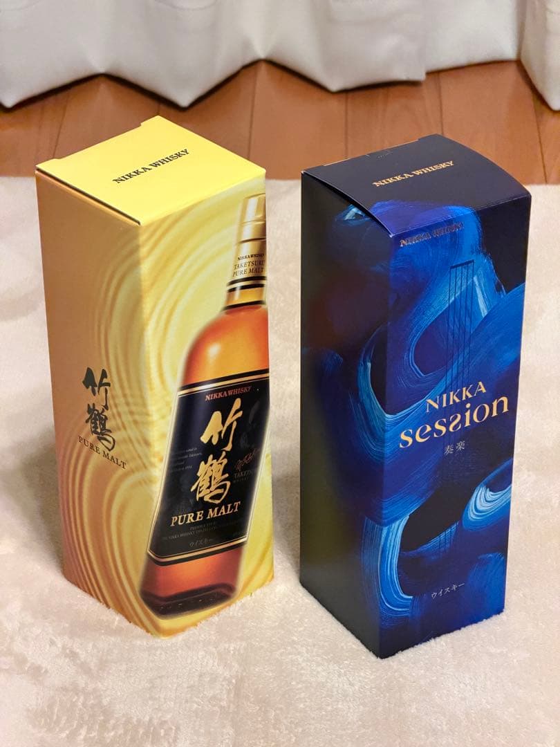 NIKKA 竹鶴 PURE MALT & session セット
