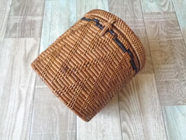 3種類セット●丸ボックス●柄入●アタ●バリ島●1195.5●アジアン雑貨