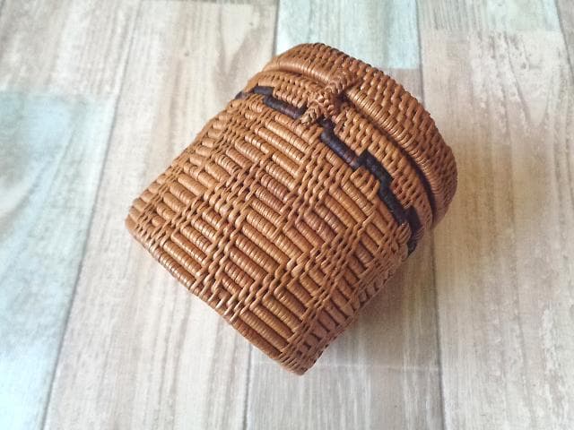 3種類セット●丸ボックス●柄入●アタ●バリ島●1195.5●アジアン雑貨