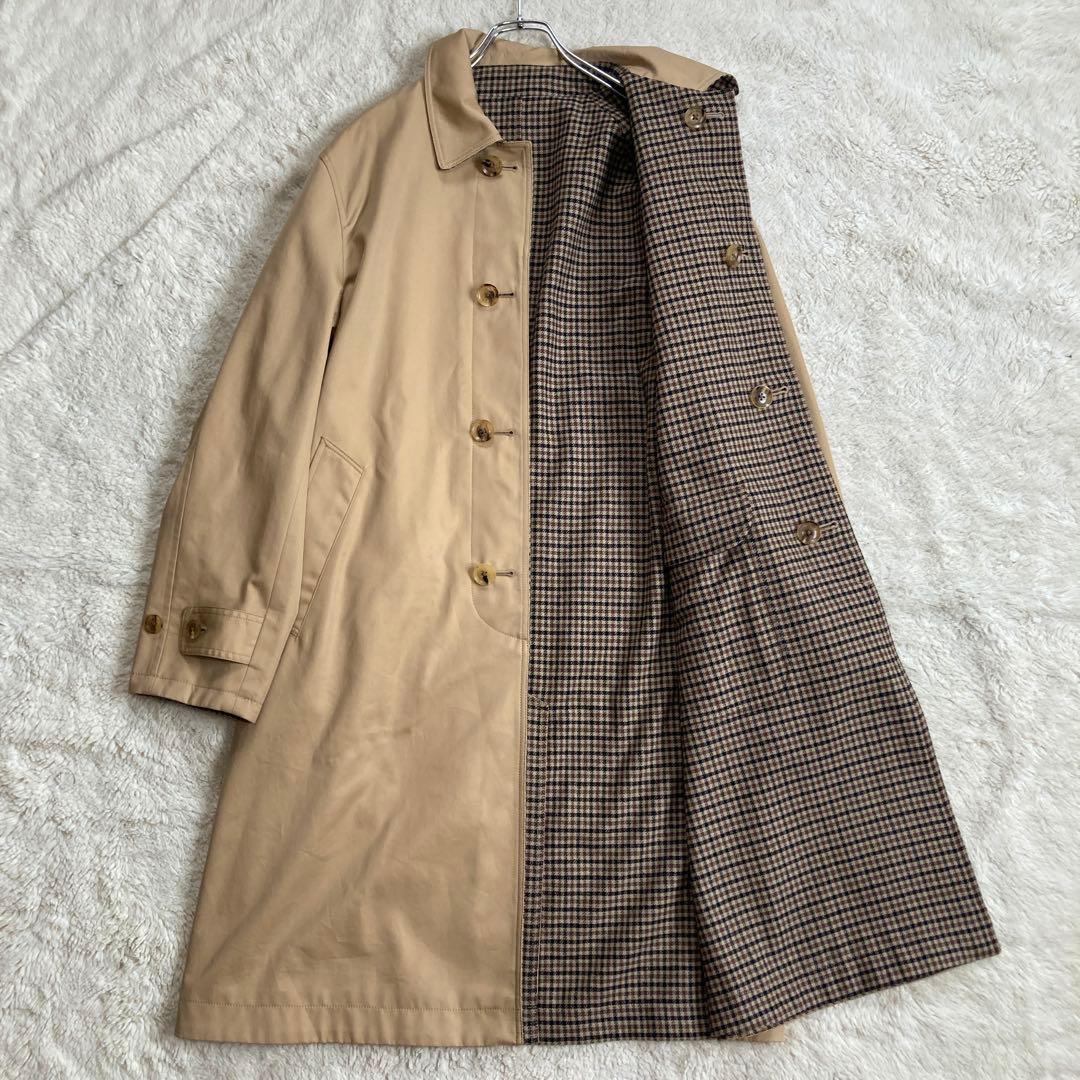 【極美品・近年】INVERTERE　ステンカラーコート　リバーシブル　サイズ40