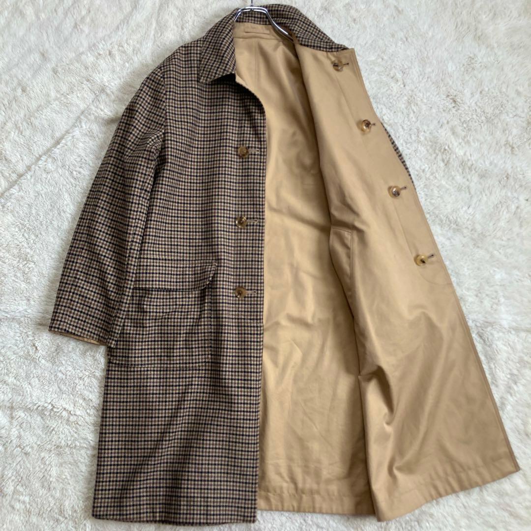 【極美品・近年】INVERTERE　ステンカラーコート　リバーシブル　サイズ40