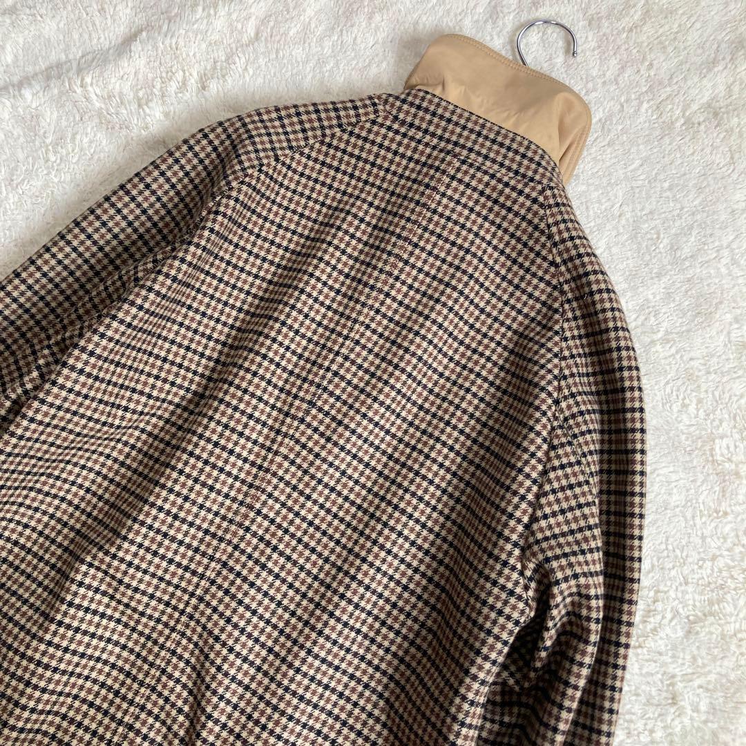 【極美品・近年】INVERTERE　ステンカラーコート　リバーシブル　サイズ40