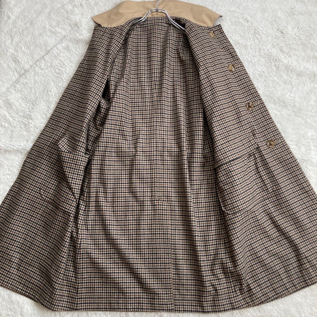 【極美品・近年】INVERTERE　ステンカラーコート　リバーシブル　サイズ40