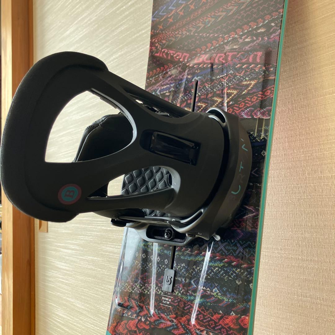 Burton Feather フェザー 140 スノーボード バインディング付き