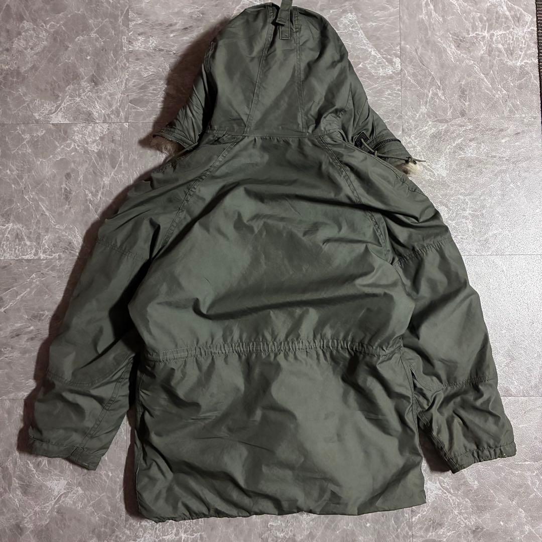 【希少】80s USミリタリー N-3B 米軍本物 フライトジャケット M