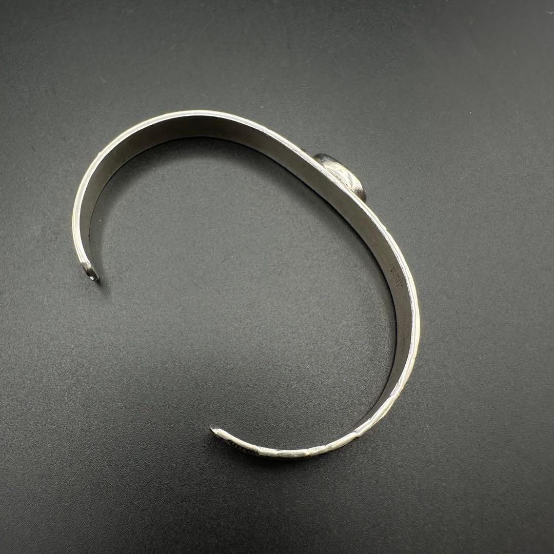 Navajo Henry Mariano スタンプワーク ターコイズ バングル