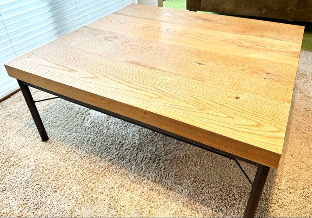 TRUCK FURNITURE ローテーブル　OAK IRON-LEG