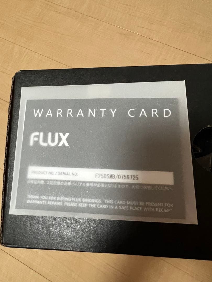 ゆ*け様 FLUX DS 24-25 M size フラックス　スノーボード　ビ