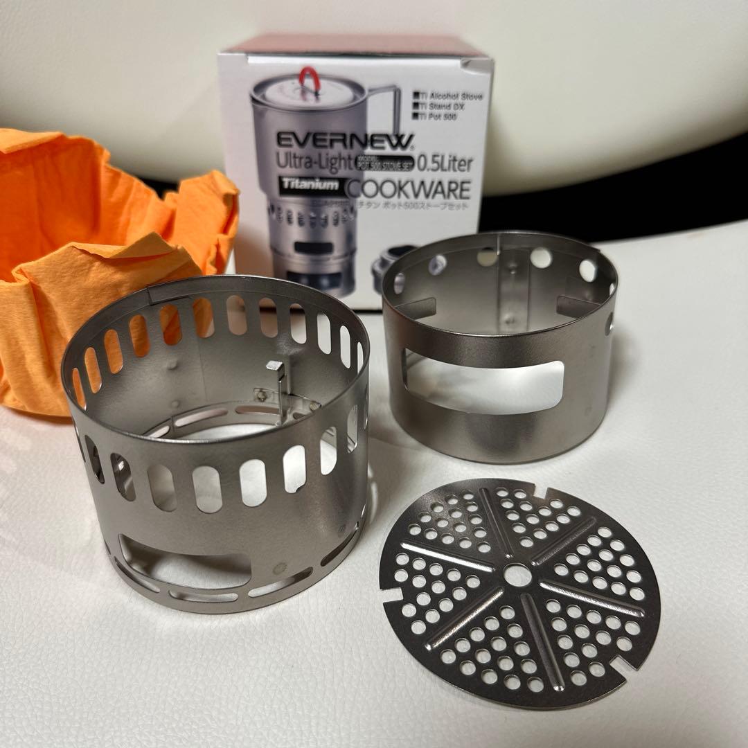 EVERNEW S Pot500 チタン クッカーセット