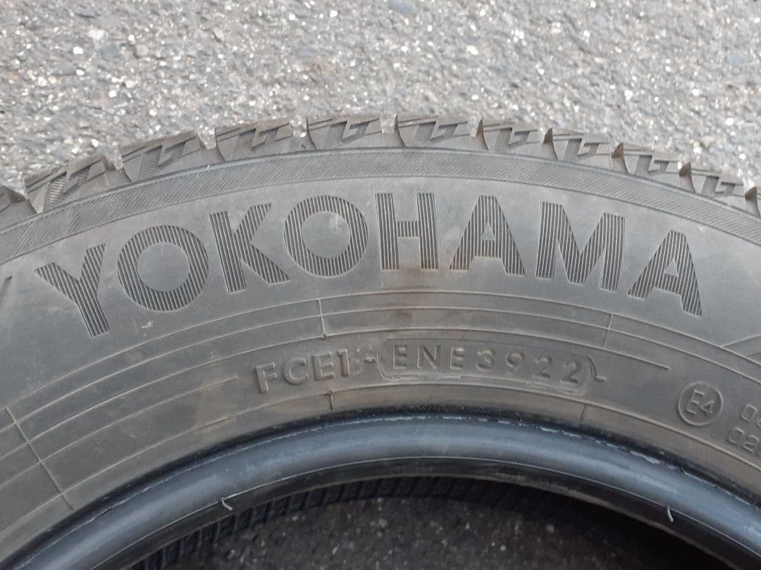 N*S様 深溝22年39週　ヨコハマ　145/80R13 75Q 4本　スタッド