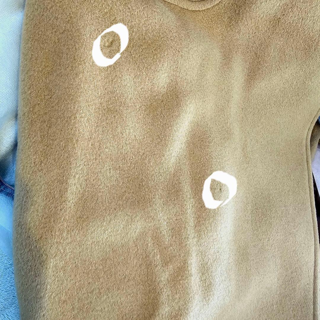 ブルックスブラザーズ イタリア製 キャメル ダブルブレスト コート50　傷有