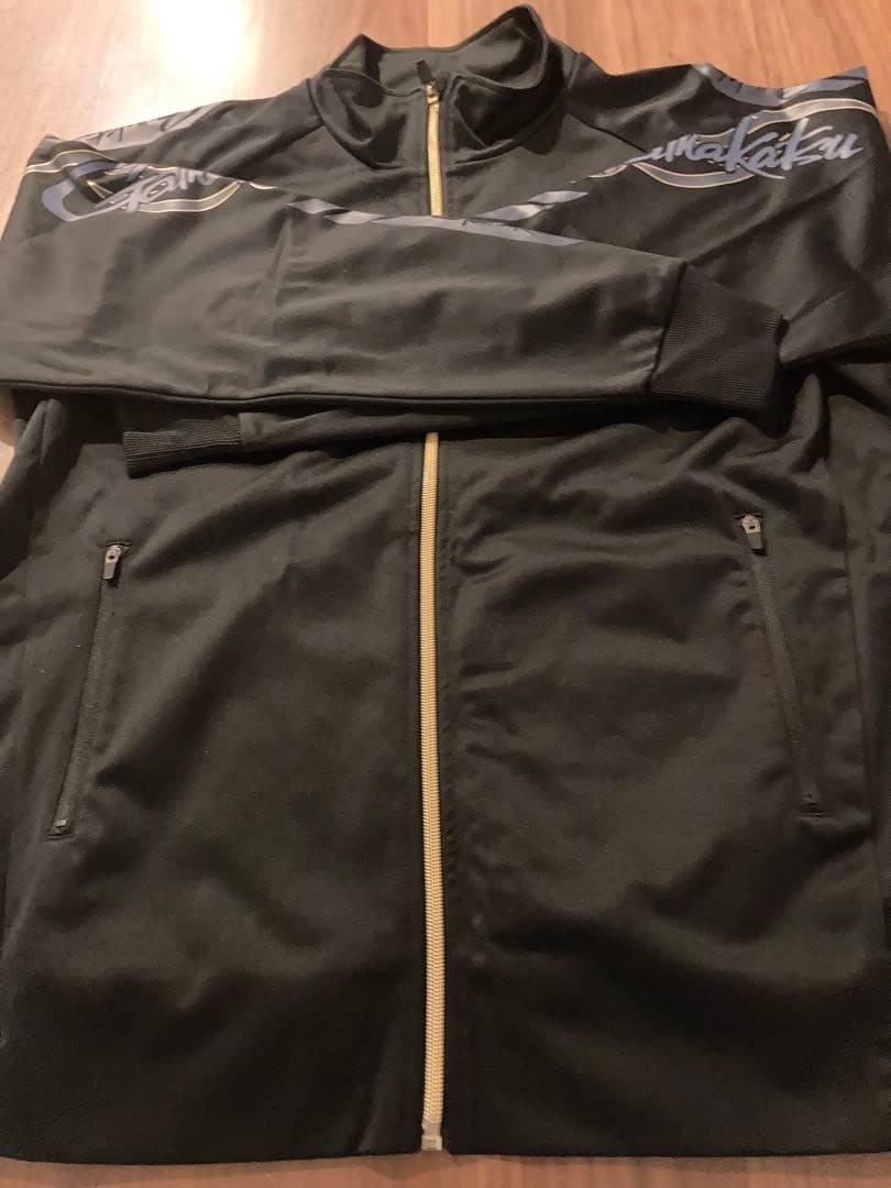 がまかつ　GM-3535 ブリーズテックススーツ Lサイズ　ブラック×ネイビー