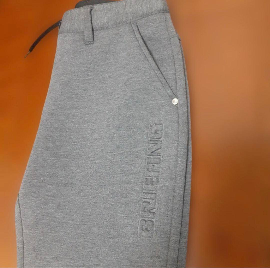 新品BRITHING レディース スリムフィット　3Dロゴスエットパンツ S