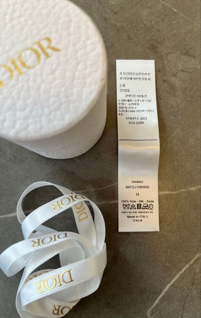 ディオール♡ ハウンドトゥース ミッツァ　スカーフ