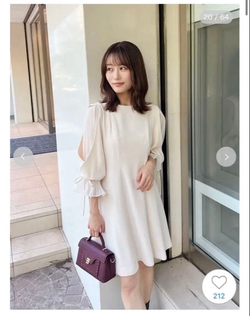 レディライクフレアミニワンピース SNIDEL