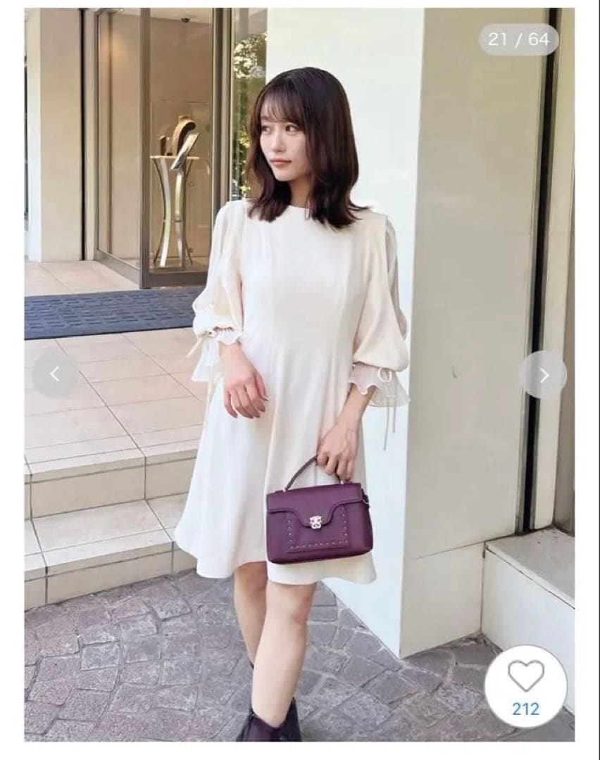 レディライクフレアミニワンピース SNIDEL