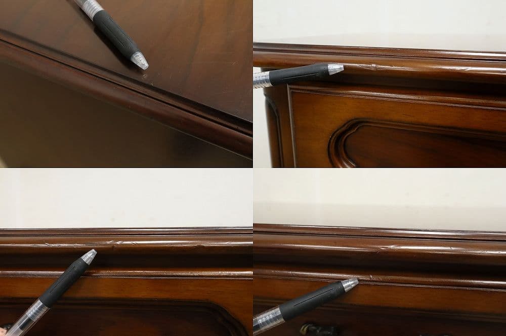 【H.shop】カリモク【コロニアル】猫脚 キャビネット・サイドボード