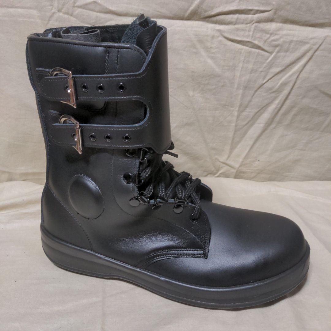 シモン製　警官　警備靴 出動靴 　半長靴　個人装備　新品未使用　通気孔　26.5