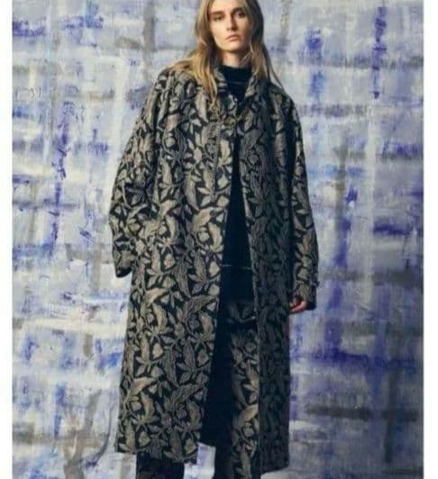 MAISON SPECIAL リーフジャガードプライムオーバーステンカラーコート