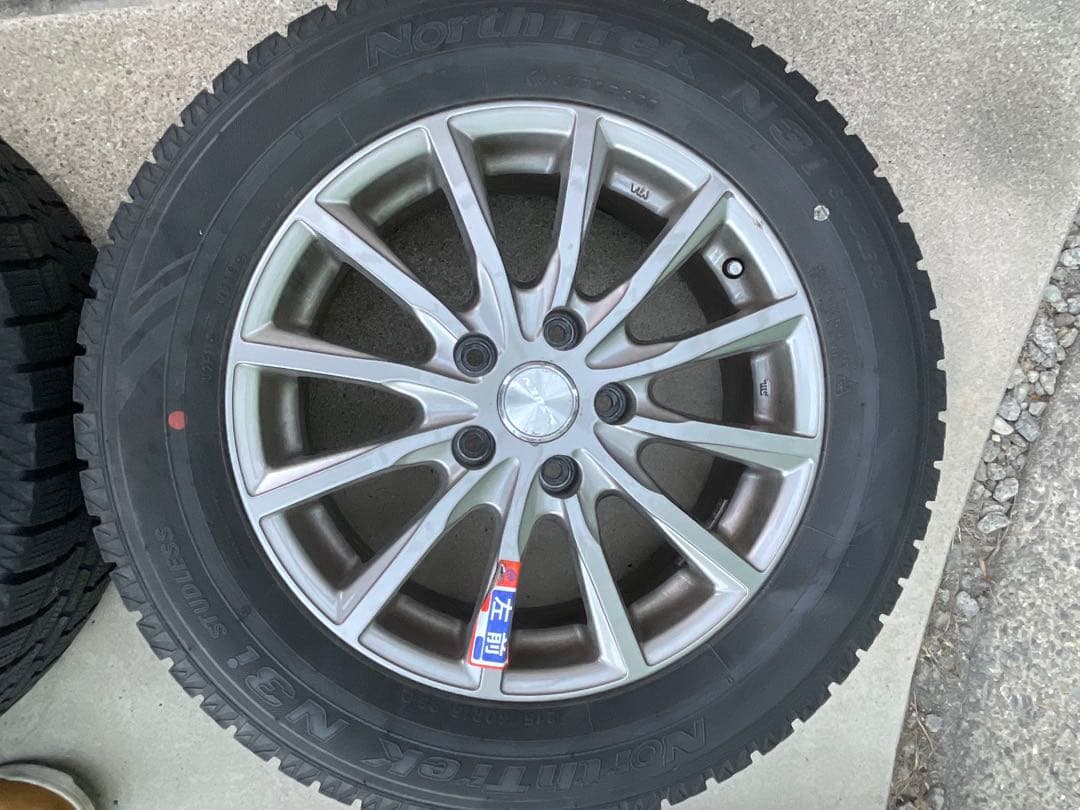 ホイール付スタッドレス 215/60R16 オートバックスオリジナル2018年製