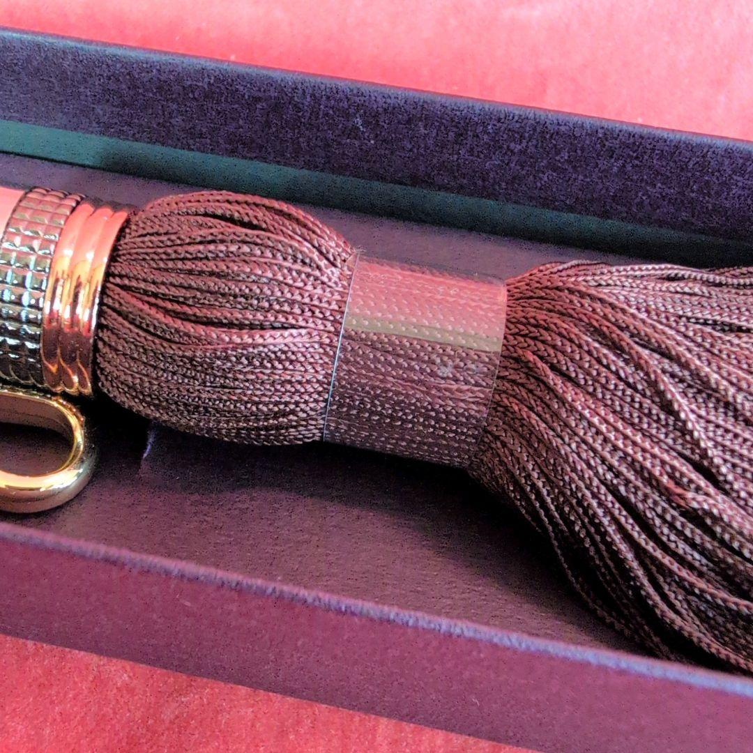 未使用 箱付き BOUCHERON ブシュロン キャトロン キーリング タッセル