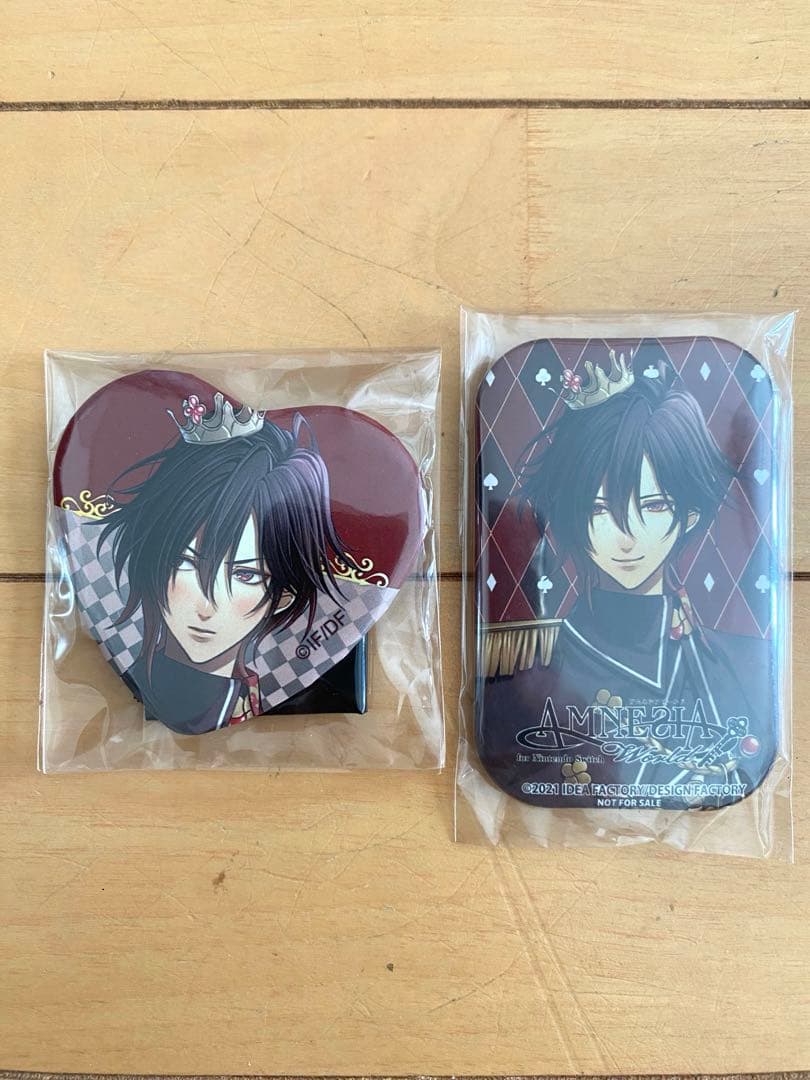 公*o様 アムネシア AMNESIA シン 缶バッジ、アクリルキーホルダー 14