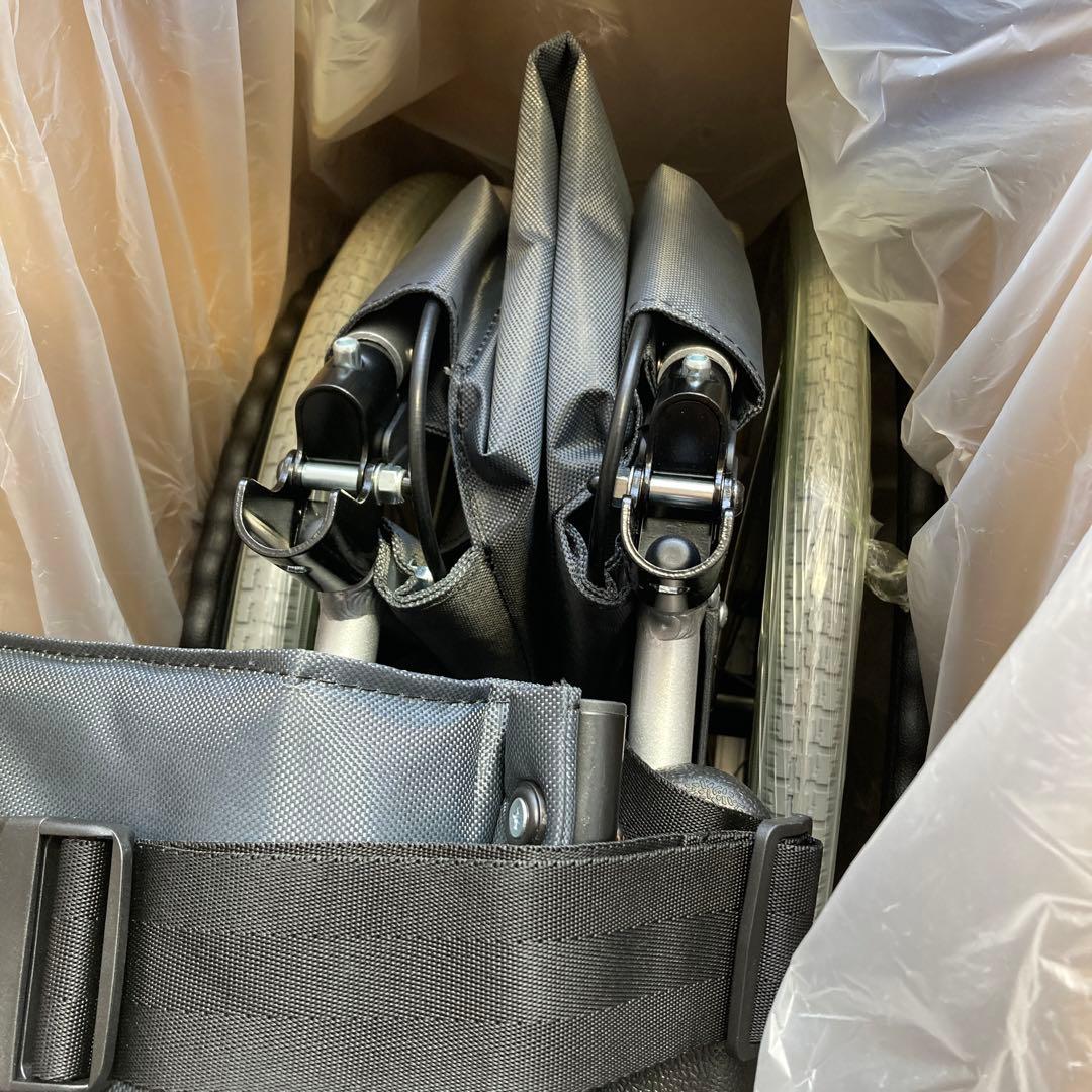 車椅子 軽量 折りたたみ アルミ製 介助ブレーキ付き コンパクト 自走 自走式