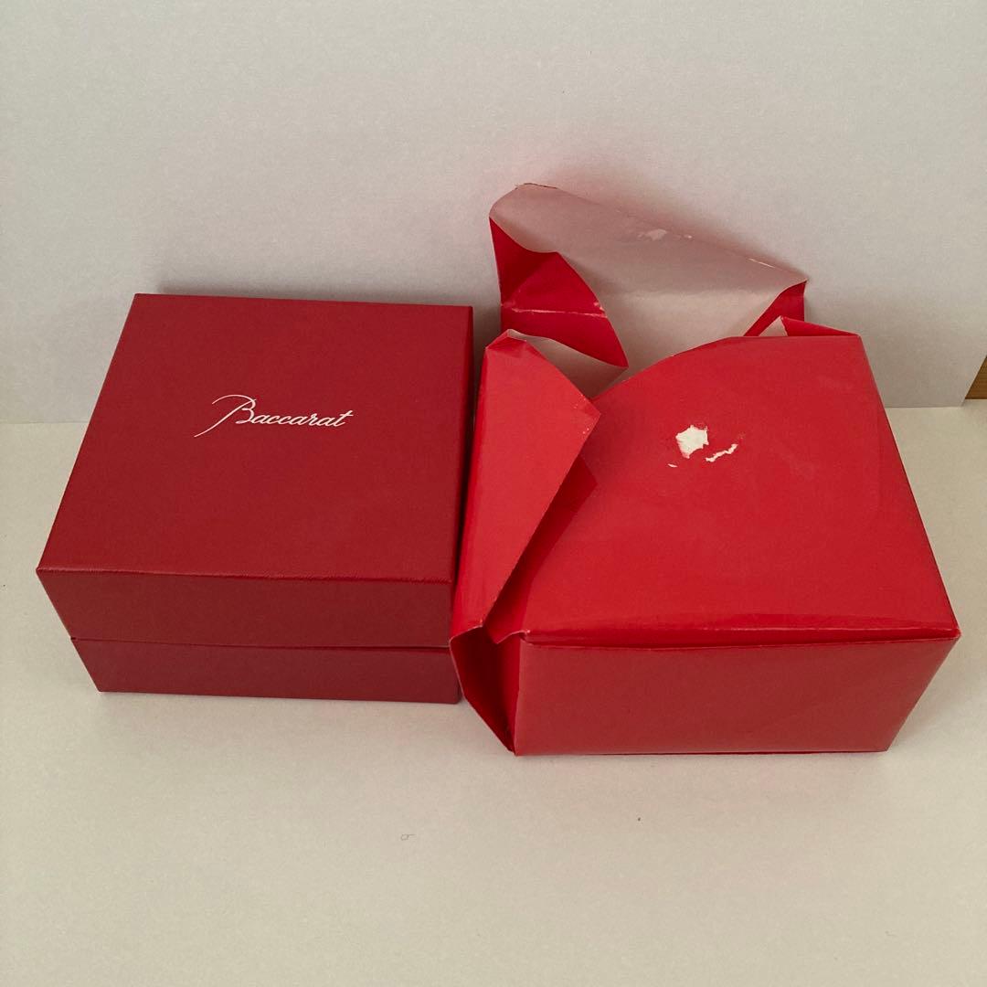 バカラ　Baccarat 置き時計 　ハート型