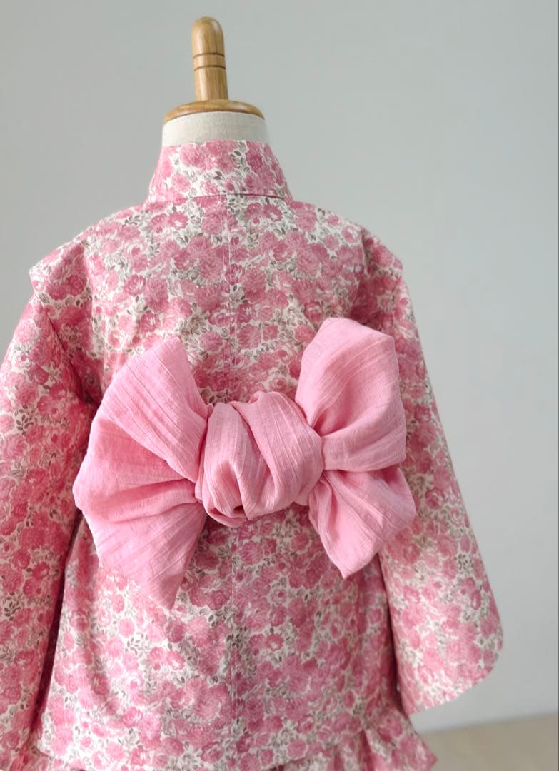 詩愛-shion-No.YU2508キッズ可愛いセパレート浴衣ドレスセット