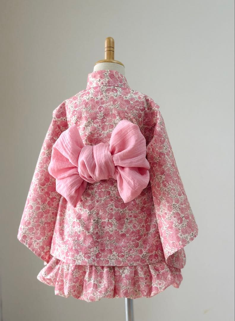 詩愛-shion-No.YU2508キッズ可愛いセパレート浴衣ドレスセット