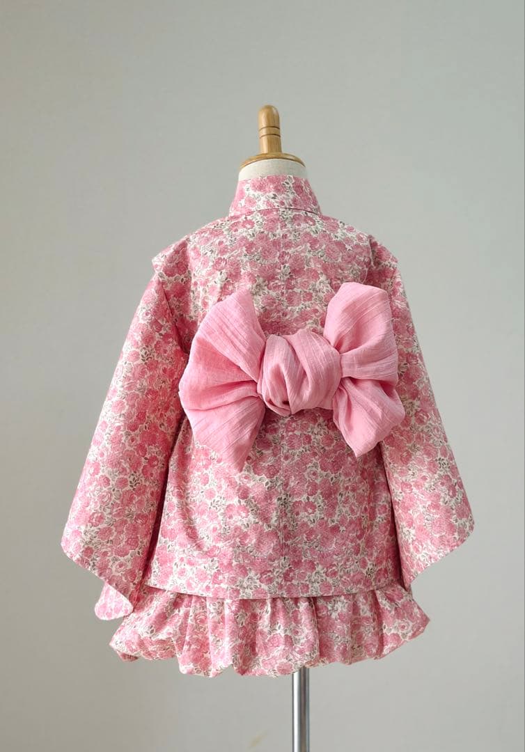 詩愛-shion-No.YU2508キッズ可愛いセパレート浴衣ドレスセット