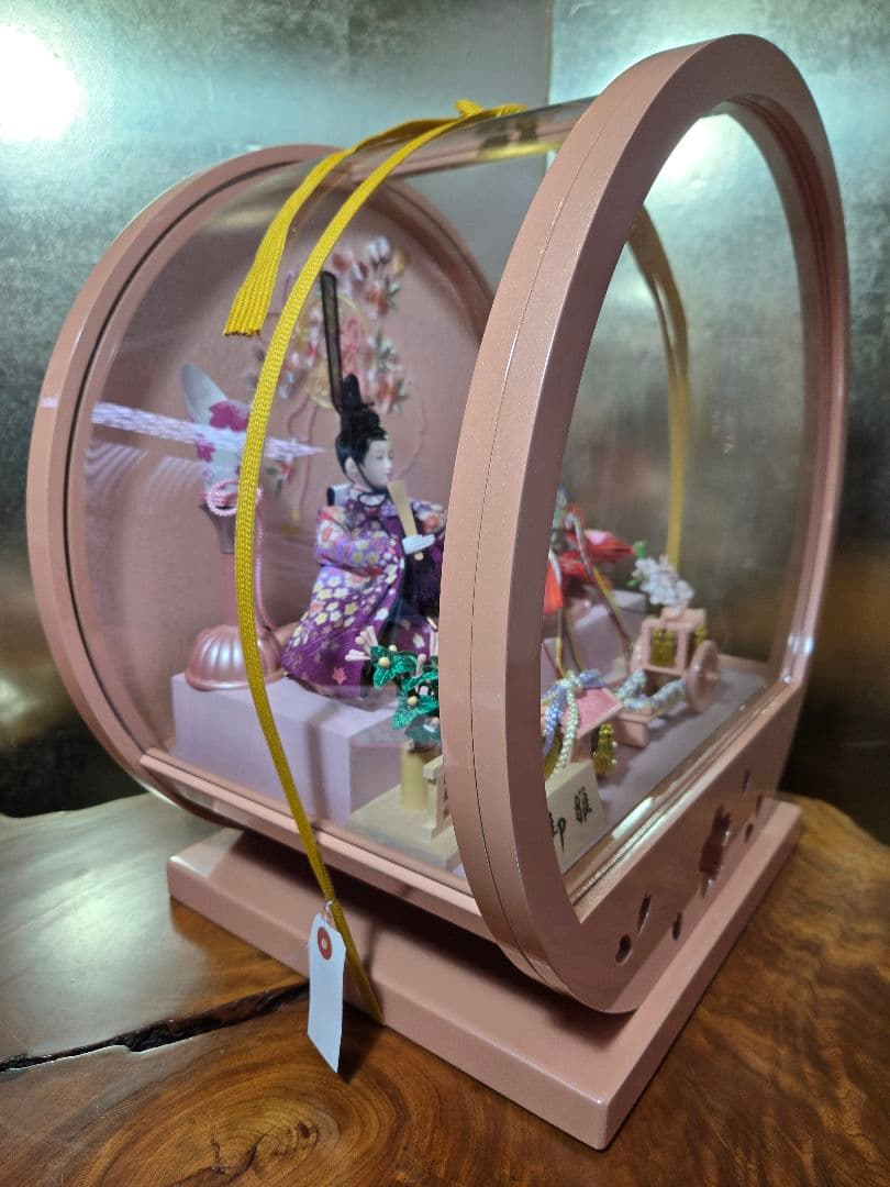 【一点限り】雛人形 ケース飾り　K6