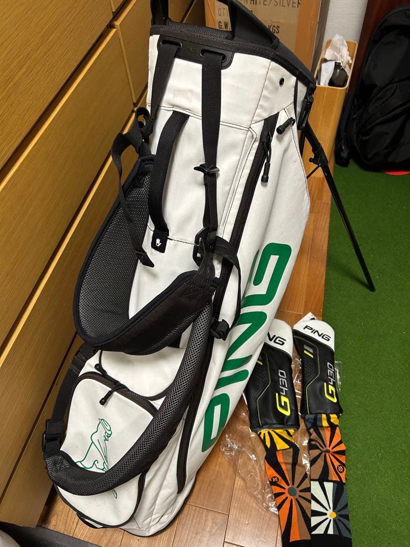 PING ピン スタンドキャディバッグ　g430 スタンス ヘッドカバー　セット