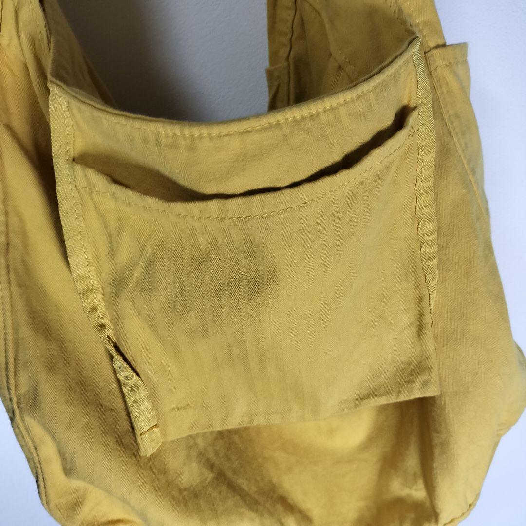 VELTLER ニュースペーパーバッグ ショルダー マスタード 鞄 カバン