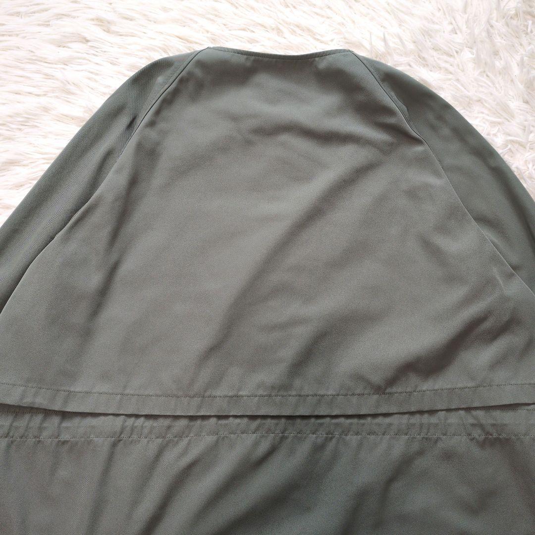 現行　25SS　23区　【撥水加工】ライトツイル　ノーカラーコート　40