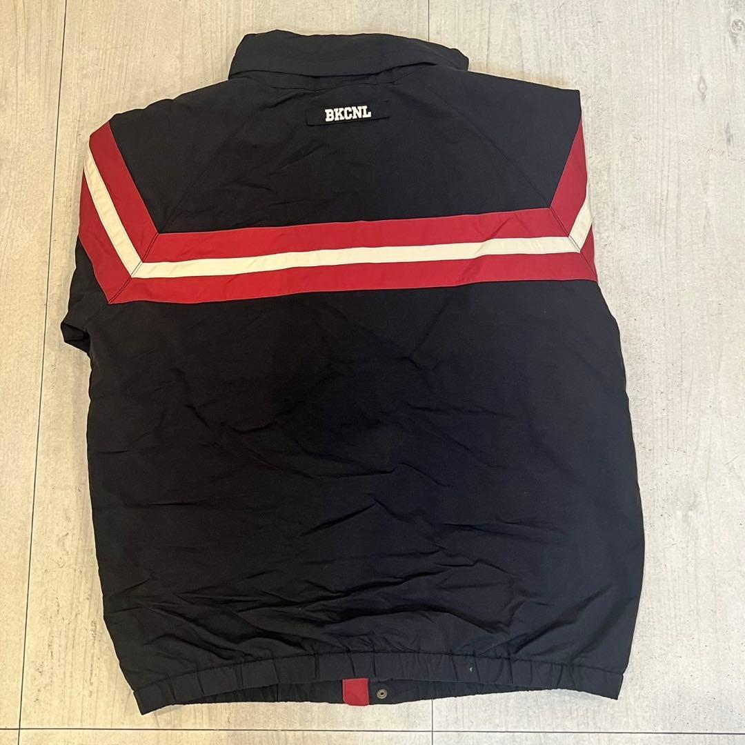 バックチャンネル　スタンドカラー　ジャケット　ブラック