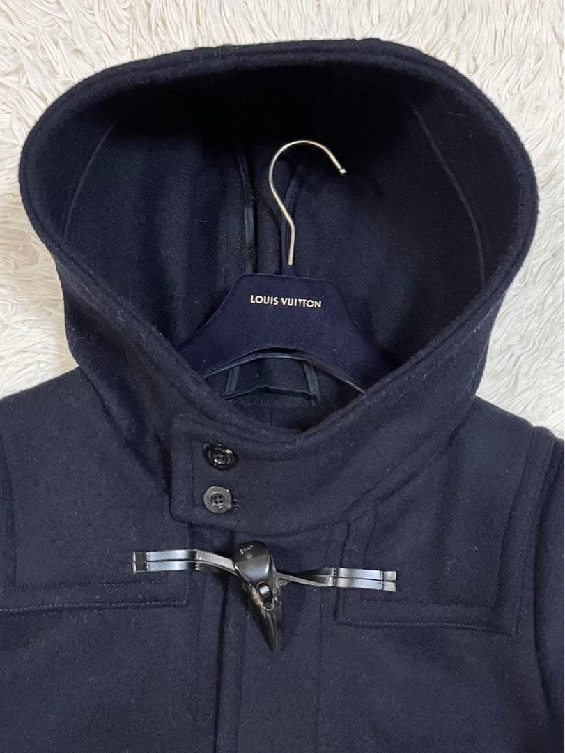 美品✨ HYKE　ハイク　名品ダッフル コート　黒トグル　大きいサイズ　サイズ3