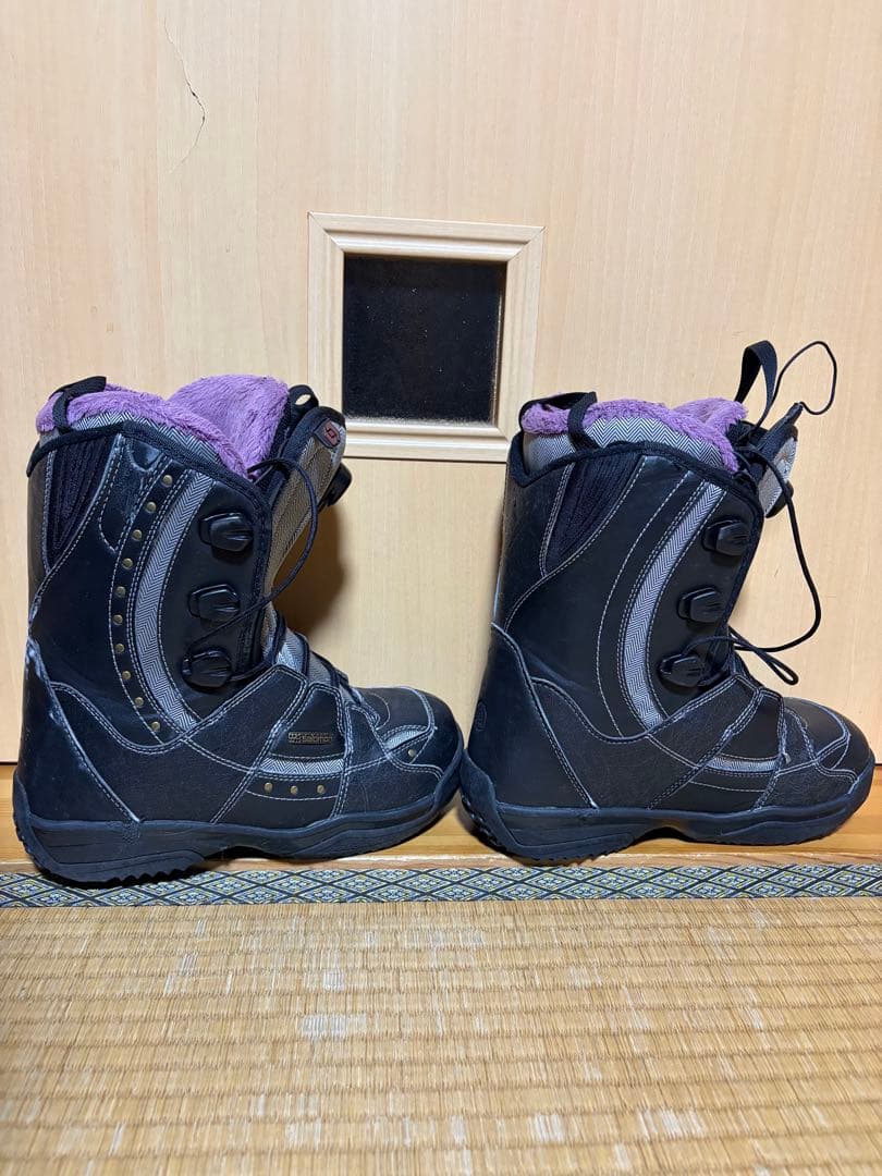 レディース　スノーボード　セット140 K2 KIANA 23.5ケースニット帽