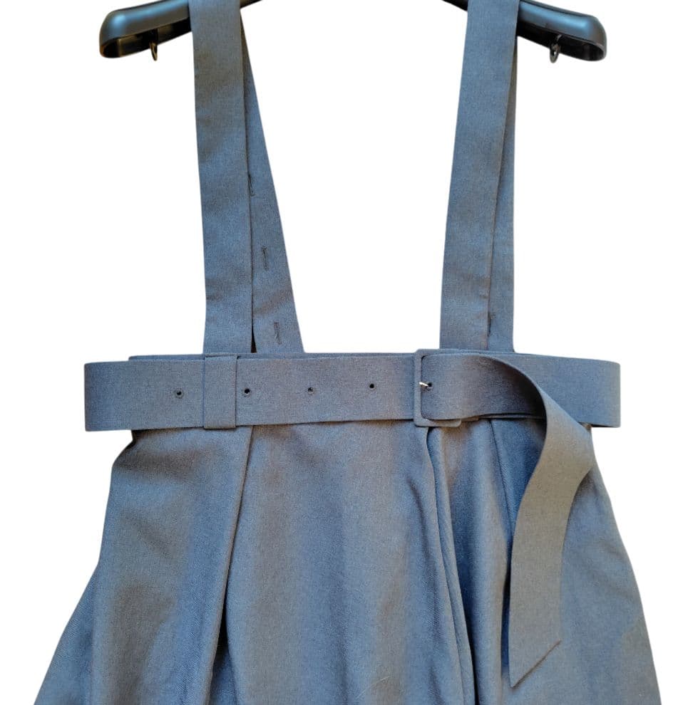 【MAISON de R】24商品美品アシメトリージャンパースカート F グレー