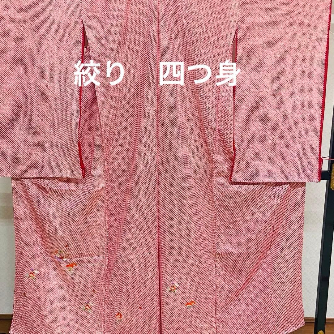 新品　仮絵羽(未仕立て)四つ身七五三