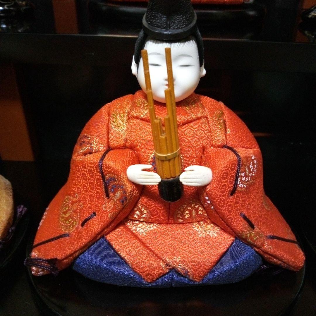 「江戸木目込み」雛人形「吉野雛・一秀作」四段飾