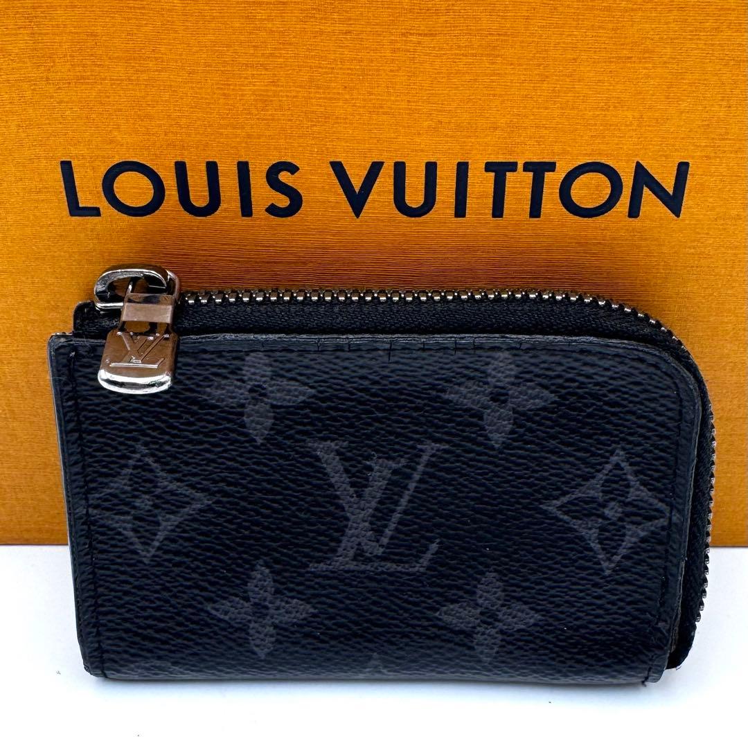 美品✨　ルイヴィトン　モノグラム　エクリプス　ポルトモネージュール　ケース