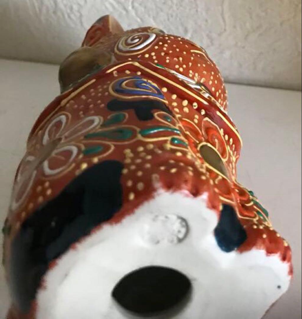 九谷焼き　招き猫