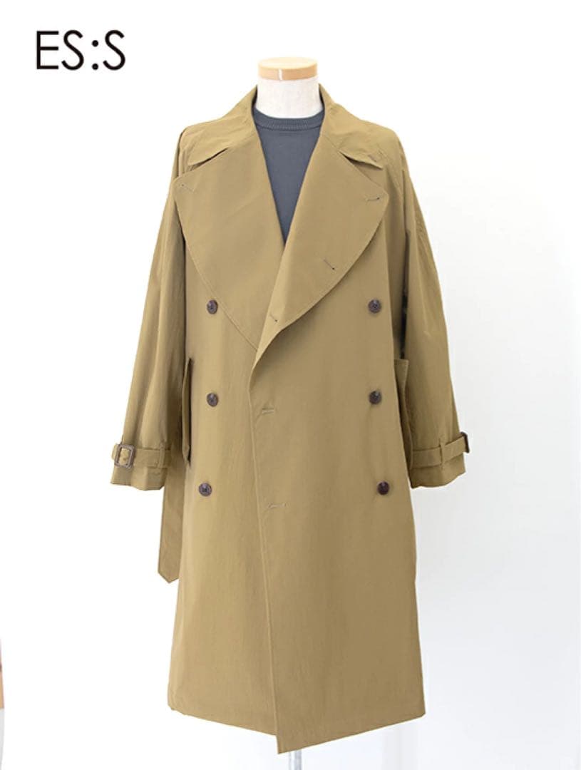 ES:S メンズトレンチコート